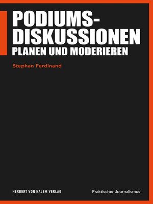 cover image of Podiumsdiskussionen planen und moderieren